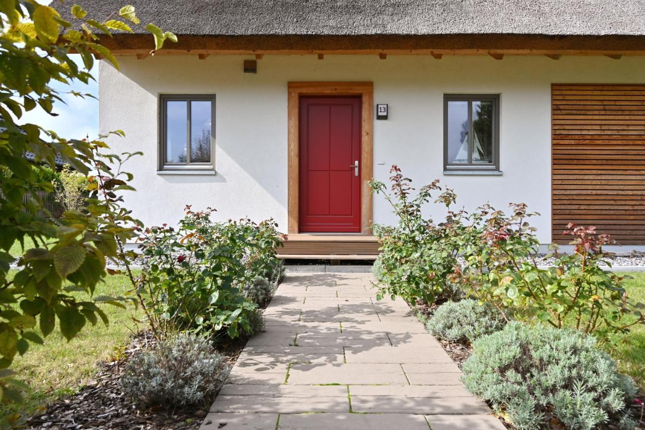 Villa Reetdachhaus Treibholz Wiek auf Rügen Exterior foto